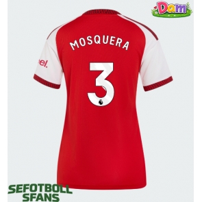 Arsenal Cristhian Mosquera #3 Hemmatröja Kvinnor 2026-27 Kortärmad